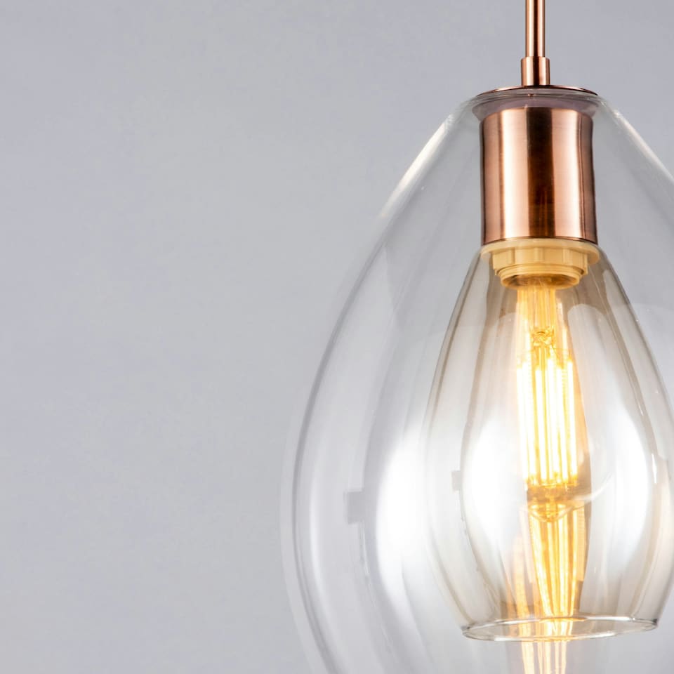 image 1 of BHS Carmella Ceiling Pendant | Copper | Copper | 1