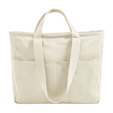 Westford Mill Cargo Pocket Tote Bag | Multi | Natural | One Size | 1