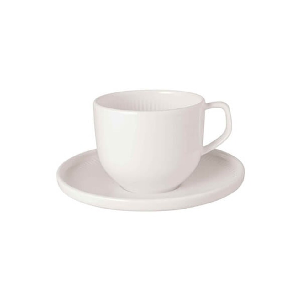image 1 of Villeroy & Boch Afina Coffee Cup & Saucer