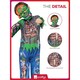 image 5 of Zombie Gamer Boys Fancy Dress Costume Kids Large - Age 10-12
