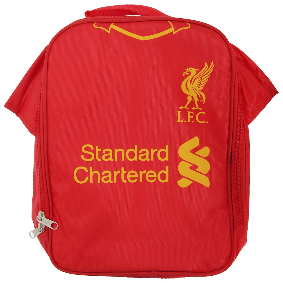 Liverpool FC Childrens Boys Official Insulated Football Shirt Lunch Bag/Cooler - Red - One Size