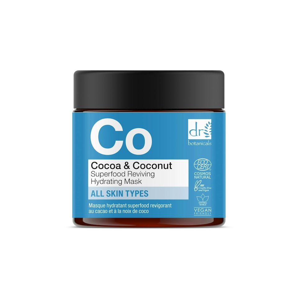 image 1 of Dr Botanicals Cocoa & Coconut Superfood Reviving Hydrating Mask 60ml