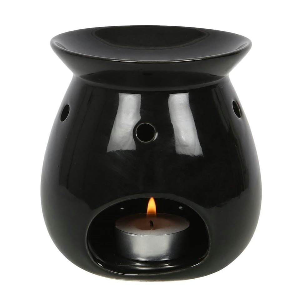 image 1 of Anne Stokes Litha Wax Melt Burner Set - Black - One Size