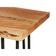 image 3 of TV Table Live Edge 140 x 37 x 52 cm Brown Black Acacia N/A
