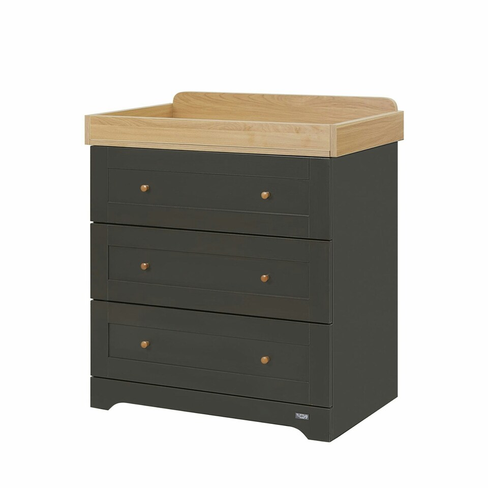 image 1 of Tutti Bambini Rio Chest Changer - Slate/Oak