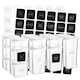 image 1 of Argon Tableware 16 Piece Food Storage Containers Set - 4 Sizes - White