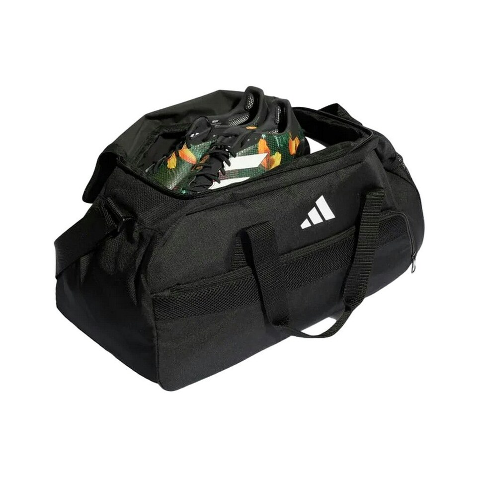 image 1 of Adidas Tiro League Duffle Bag - Black/White - M