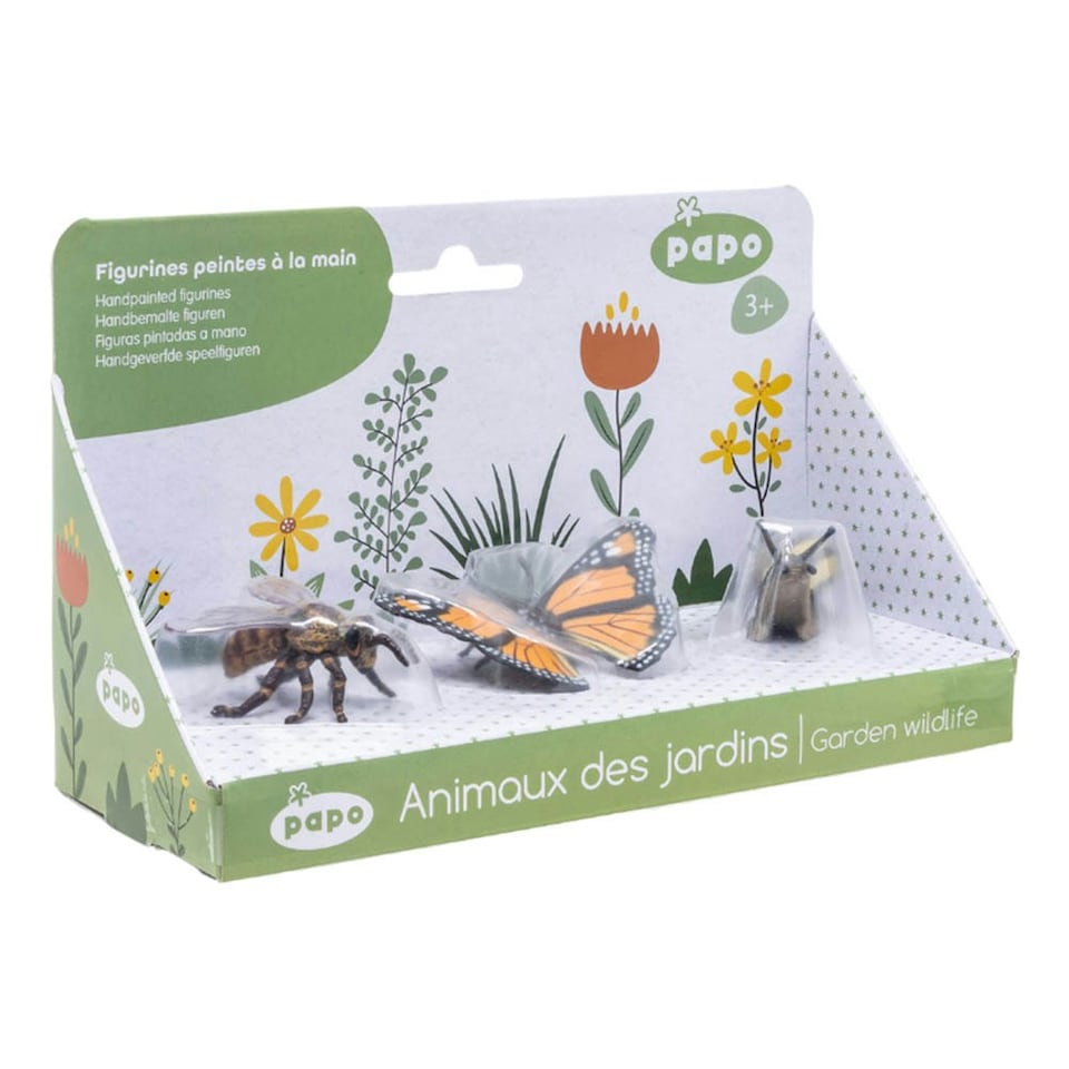 image 1 of PAPO Wild Life in the Garden Insect Box #2 Toy Figure Set