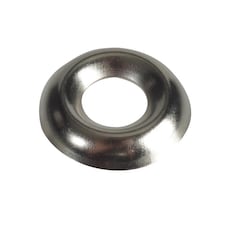 Forgefix Screw Cup Washers, Nickel Plated - Nickel Plated - Nickel Plated No.8