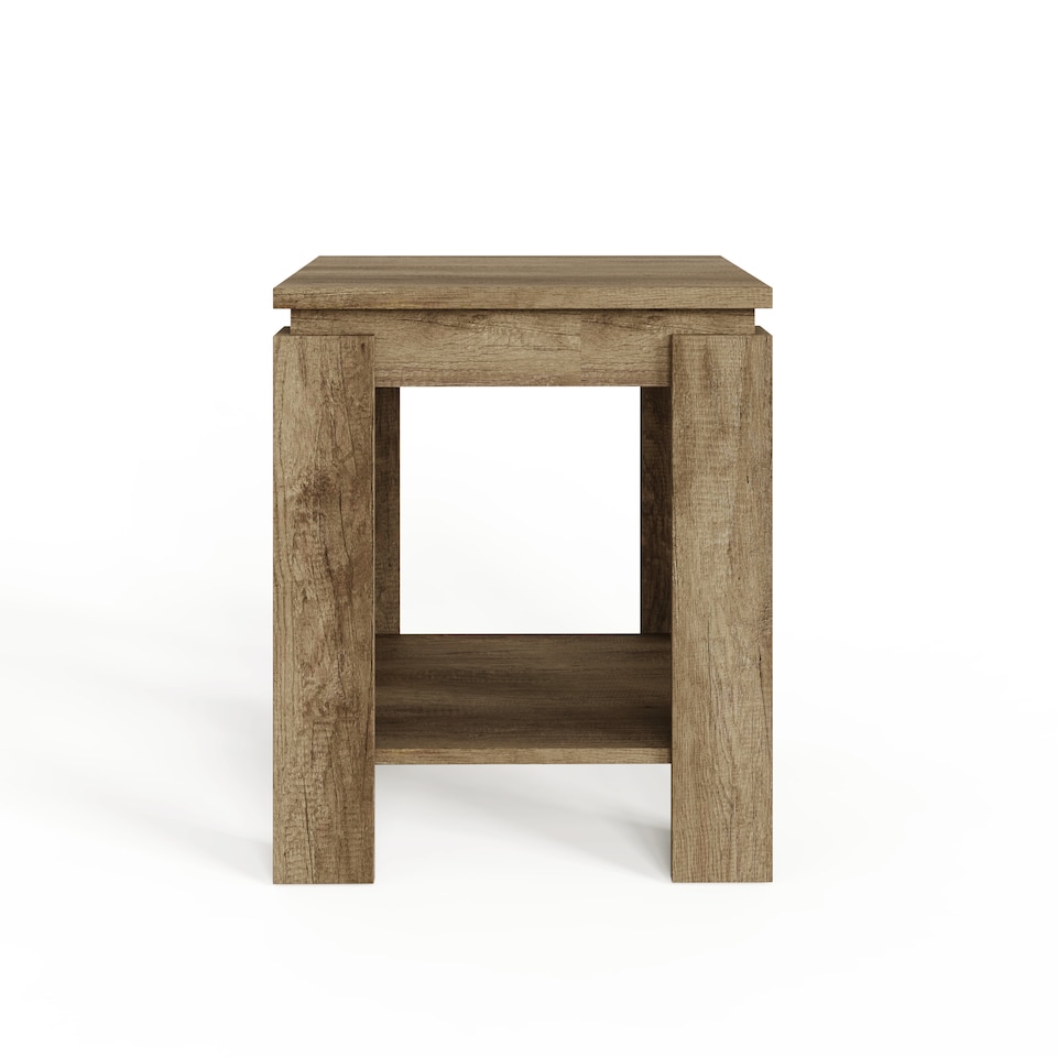 image 1 of Canyon Oak Lamp Table