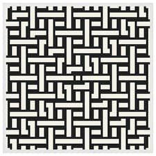 Woven pattern (Picture Frame) White | XS