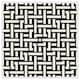 image 1 of Woven pattern (Picture Frame) White | XS