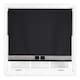 image 2 of FURNISHED Blackout Roller Blinds with Diamante Trim and Bow Cut to Size | Black | Black | (W) 120cm x (L) 210cm