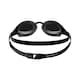 image 2 of Speedo Unisex Adult Fastskin Hyper Elite Swimming Goggles | Black | Black/Oxid Grey/Chrome | One Size | 1