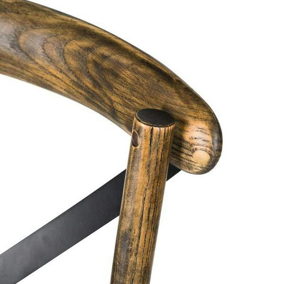 image 1 of Hill Interiors Cross Oak Dining Chair - Brown - One Size