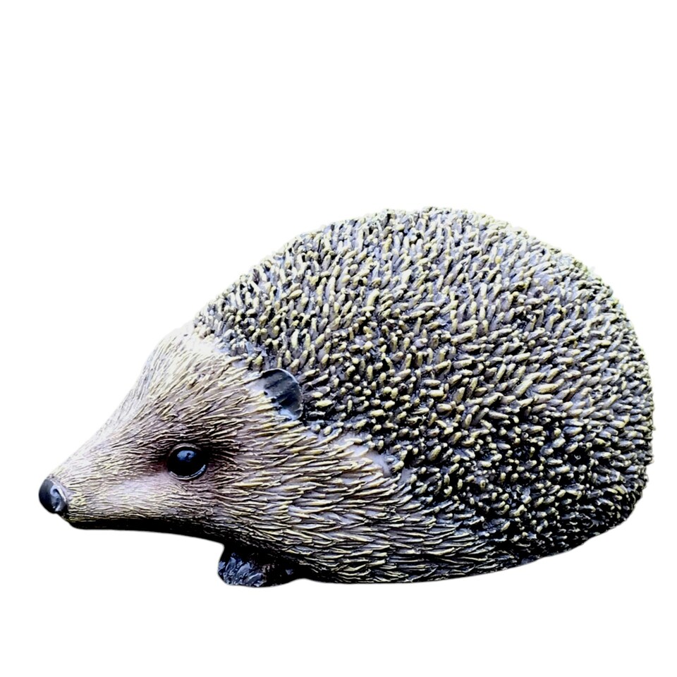 image 1 of Set Of Two Hedgehogs Home Or Garden Decorations