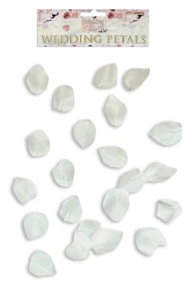 image 1 of Pack Of 200 White Coloured Wedding Petals