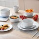image 6 of simpa Timeless 24PC Plain White Porcelain Dinner Set