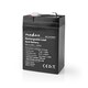image 1 of Nedis Lead-Acid Battery Rechargeable 6v 6 Volt 4.5h 4500mAh Sealed 70 mm x 47 mm x 101 mm
