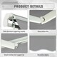 image 6 of Outsunny Retractable Awning for Door & Window Garden Shelter Canopy 3 x 2m 