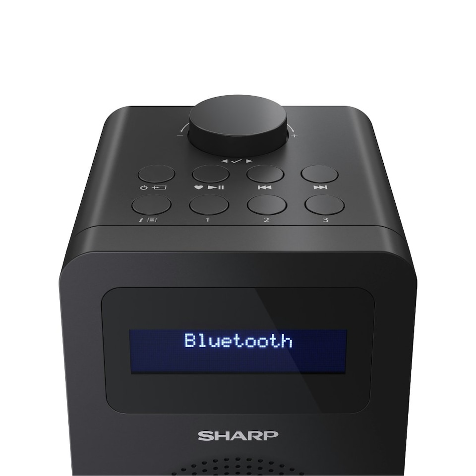 image 1 of SHARP DR-430(BK) Tokyo Digital Radio - Black