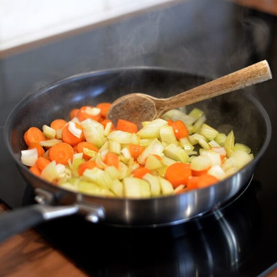 image 1 of Stoven Soft Touch Induction 20 and 24cm Non-Stick Frying Pan Set