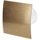 image 1 of 125mm Humidity Sensor Extractor Fan Gold ABS Front Panel ESCUDO Wall Ceiling Ventilation