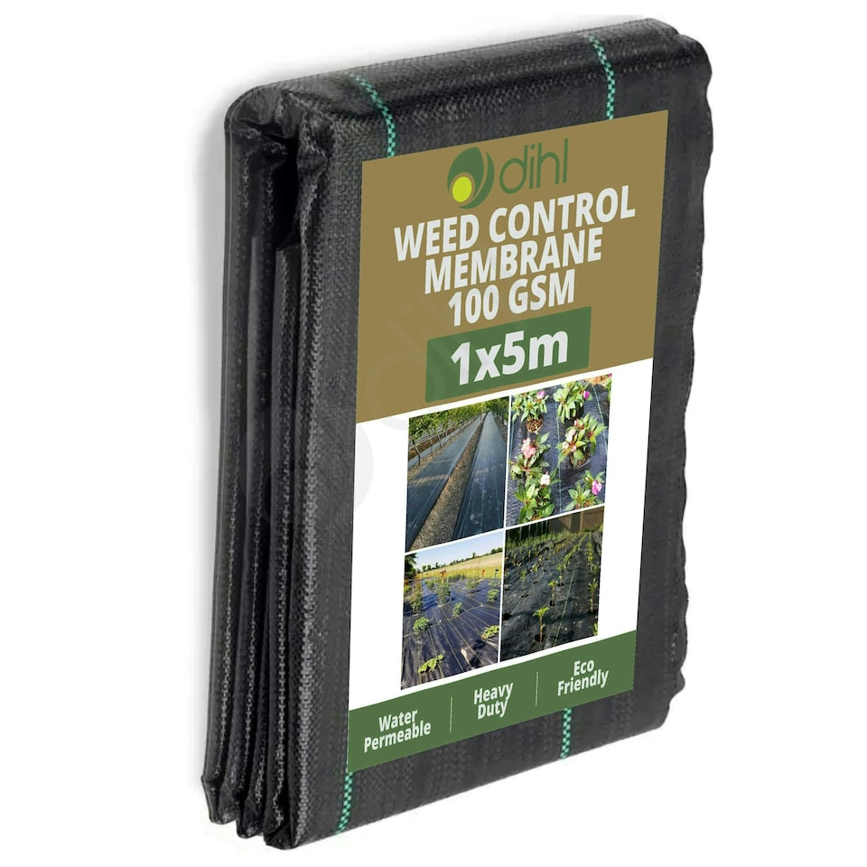 image 1 of Dihl 1m X 5m Weed Membrane Ground Cover