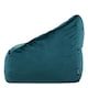 image 5 of Natalia Velvet Adults Bean Bag Armchair, Ready Filled Large Beanbag Teal | Green | Teal Green | XL | 1
