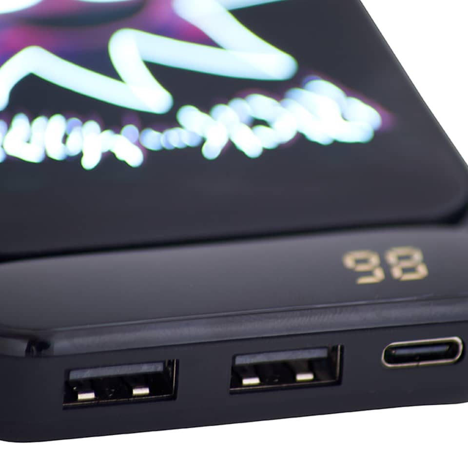 image 1 of Lazerbuilt Official Rick & Morty LED Power Bank 10000 mAh