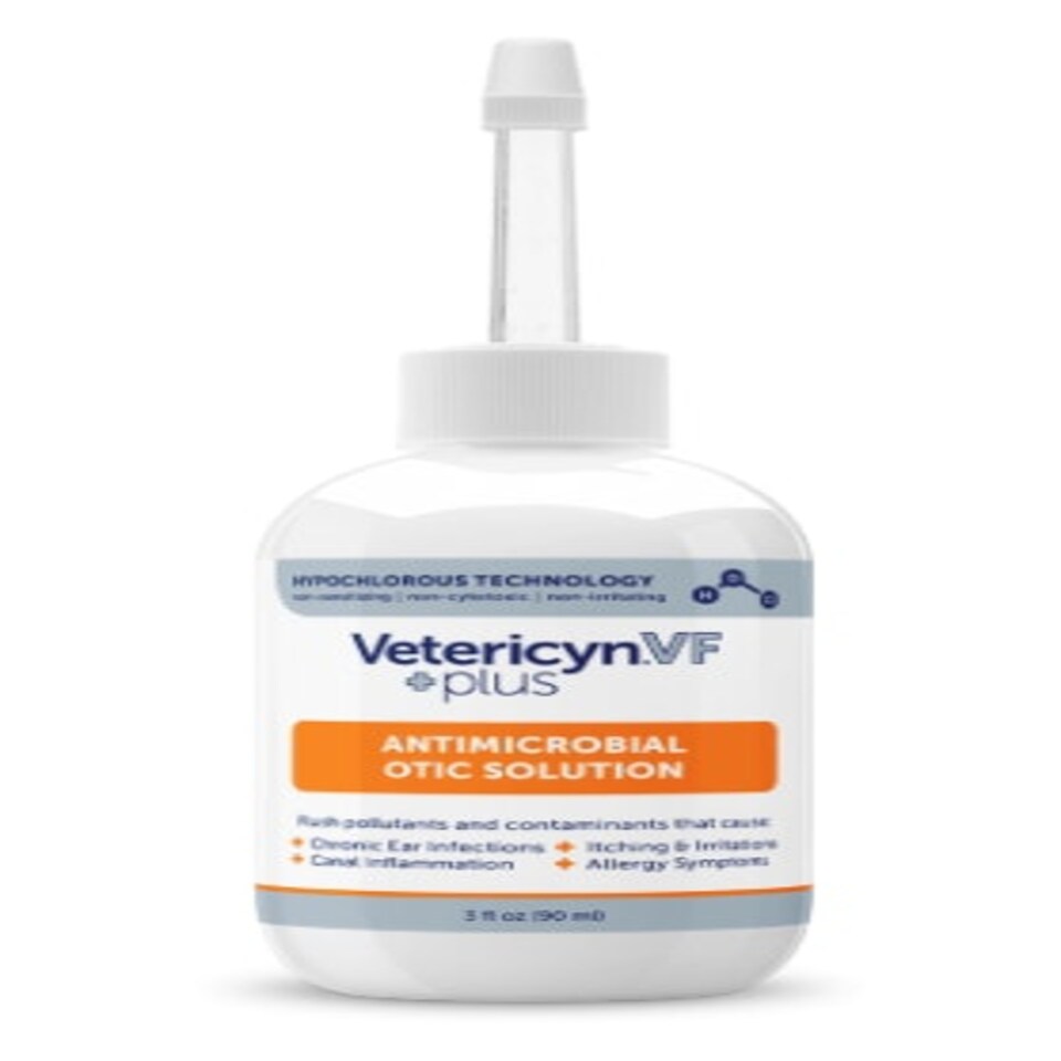 image 1 of Vetericyn Plus VF Otic Ear Cleanser 90ml