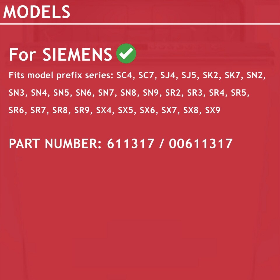 image 1 of SPARES2GO Flow Meter Air Break Contact Reed Switch Sensor for Siemens Dishwasher