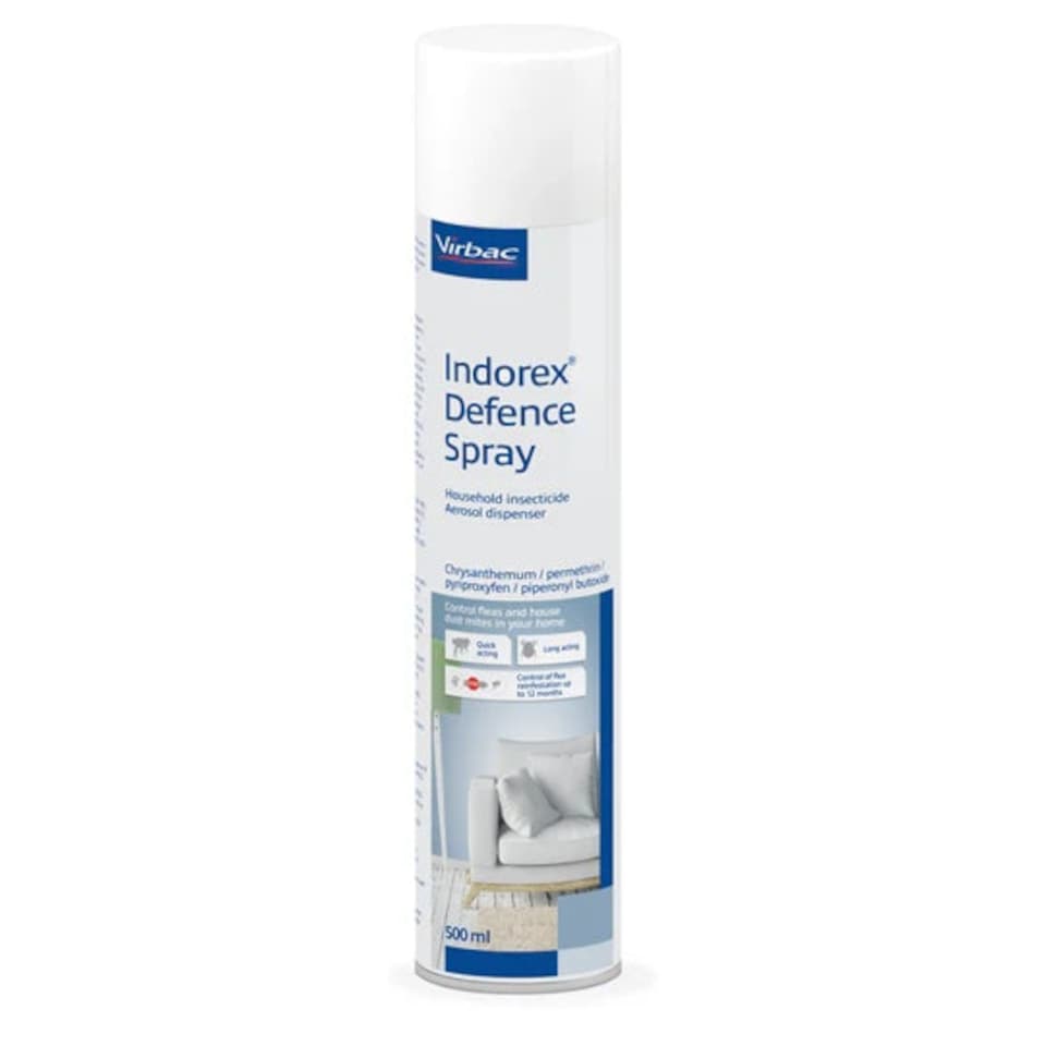 image 1 of VIRBAC Indorex Defence Flea Spray 500Ml