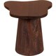 image 1 of Nolan Solid Wood Side Table Brown