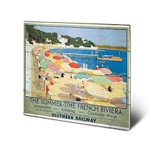 FRENCH RIVIERA SMALL WOOD - WOOD PANEL