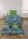 image 1 of Minecraft Duvet Cover Set Multi | Green | Multi | Single