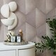 image 1 of Hex Wallpaper in Warm Grey Grey