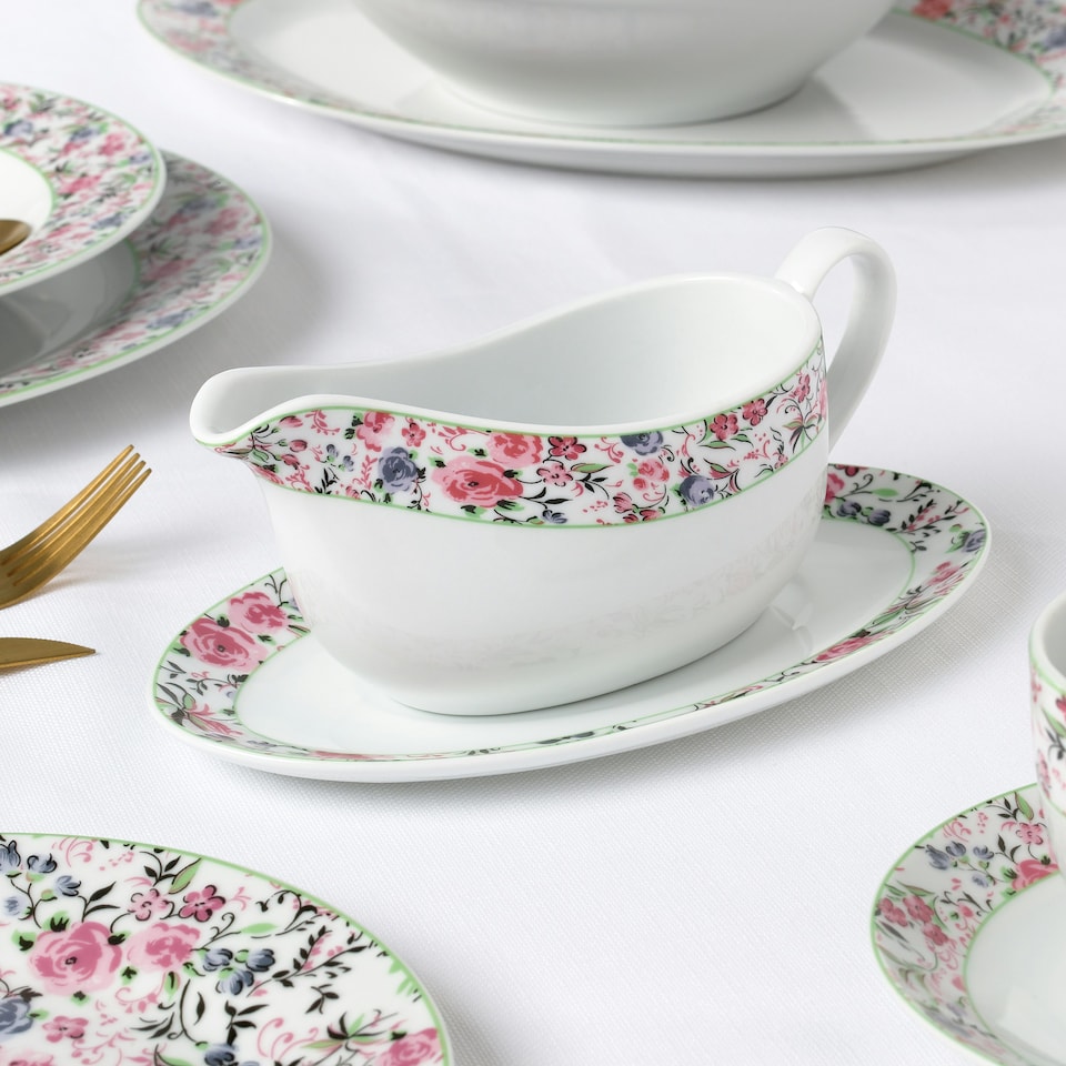 image 1 of 35pc Bloomsbury Garden Dinner Set
