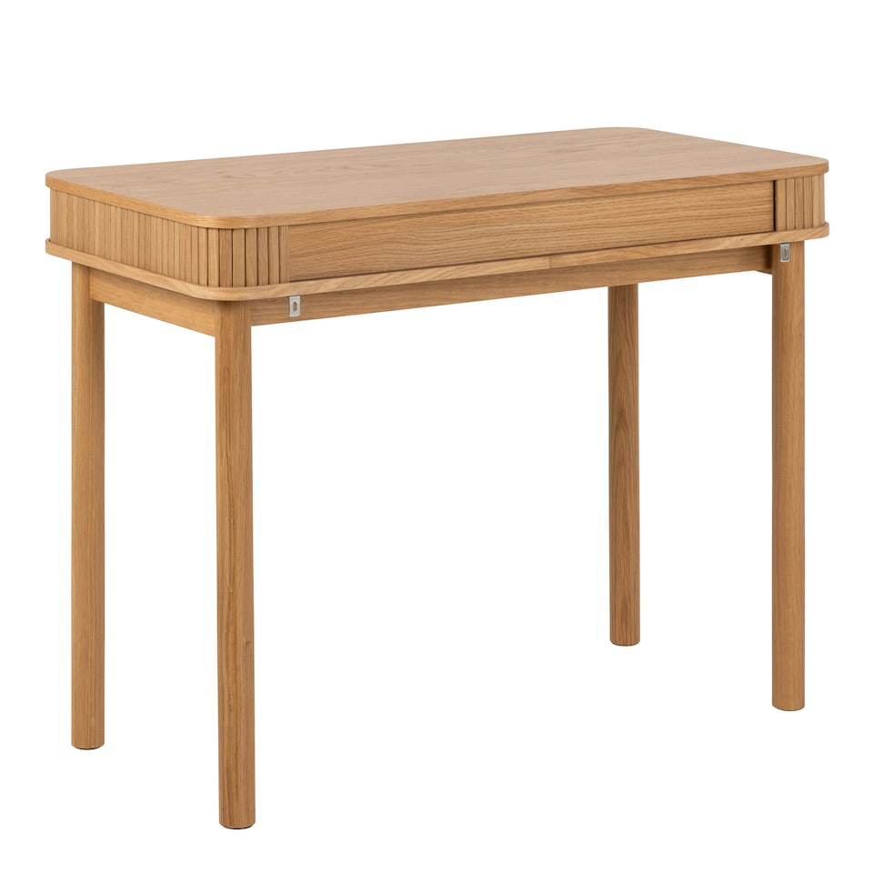 image 1 of Langley Office Desk in Oak