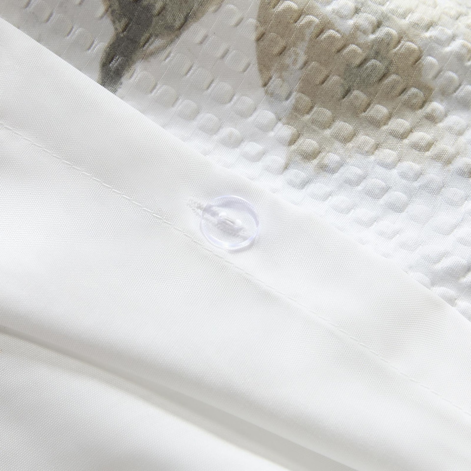 image 1 of OHS Botanics Embossed Bedding Set Waffle Duvet Cover with Pillowcase