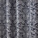 image 1 of Harrow Lined Eyelet Jacquard Curtains 228cm x 183cm Navy | Blue | Blue