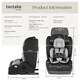 image 6 of Car Seat Emely - for children, 5-point harness, i-size approval, with ISOFIX