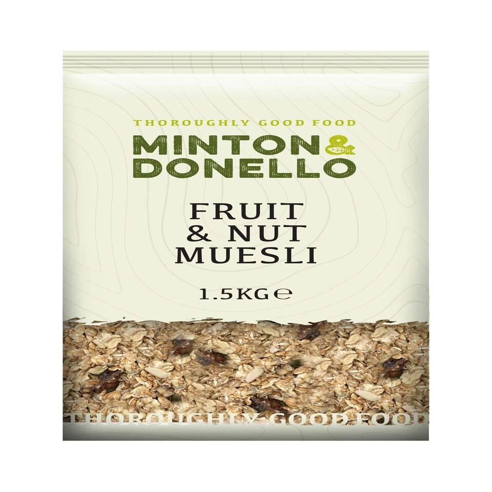 image 1 of Minton & Donello Fruit and Nut Muesli 6 x 1500g