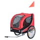 image 6 of PawHut Steel Frame Bike Trailer Dog Carrier