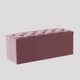 image 3 of 180cm Luna Chesterfield Ottoman Storage Box - Pink Plush Velvet Upholstered Blanket Box