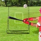 image 7 of HOMCOM Rebounder Net Kids Adults Baseball Softball Training Aid Goal Play