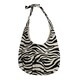 image 1 of Luna Cove Zebra Tote Bag - Black - One Size Black