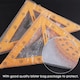 image 5 of 40cm Plastic School Teaching Triangle Rulers with Removable Handle