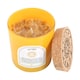 image 1 of Something Different Gemini Lavender & Cedarwood Citrine Scented Candle - Yellow/Brown - One Size Yellow | One Size