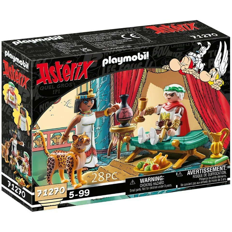 image 1 of Playmobil Asterix Caesar & Cleopatra Playset
